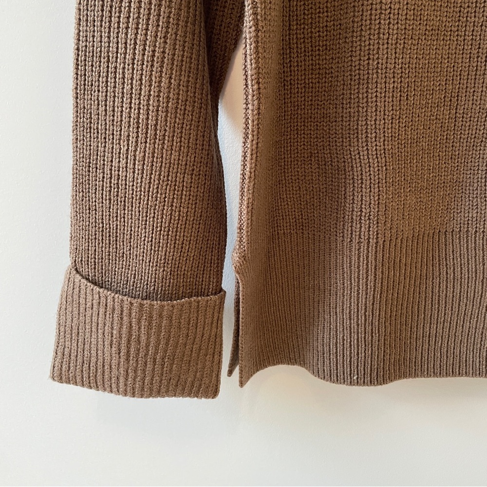 Suzy Shier Tan Knit Sweater - Picture 4 of 7